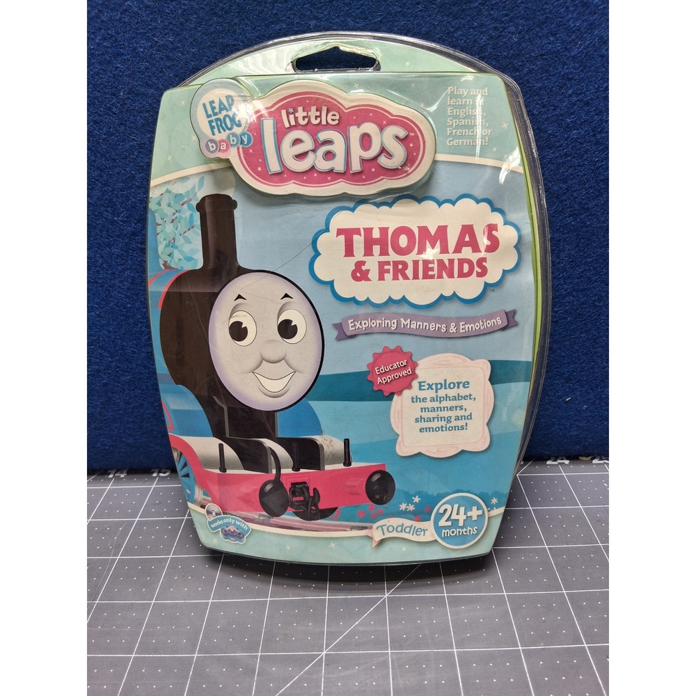 LeapFrog Little Leaps Thomas and Friends Learning Disc Blue Toddler 24 Months